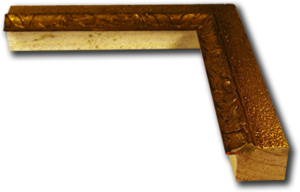 Antique Frame Moulding Style Large Carved Liner 2 Profile